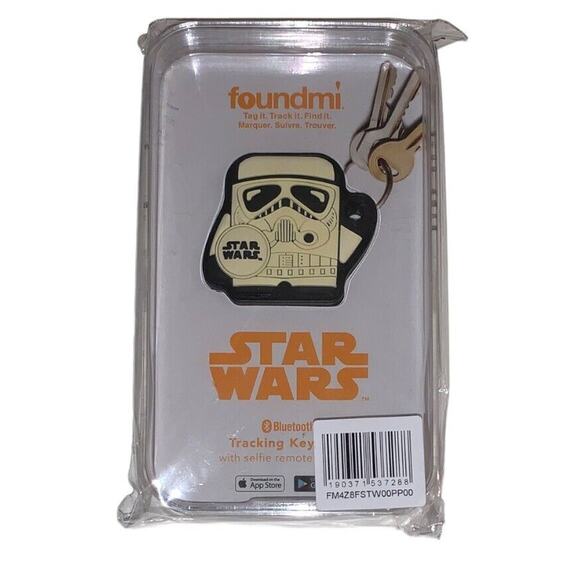 Foundmi Bluetooth Tracker Keychain, Stormtrooper - Picture 2 of 4